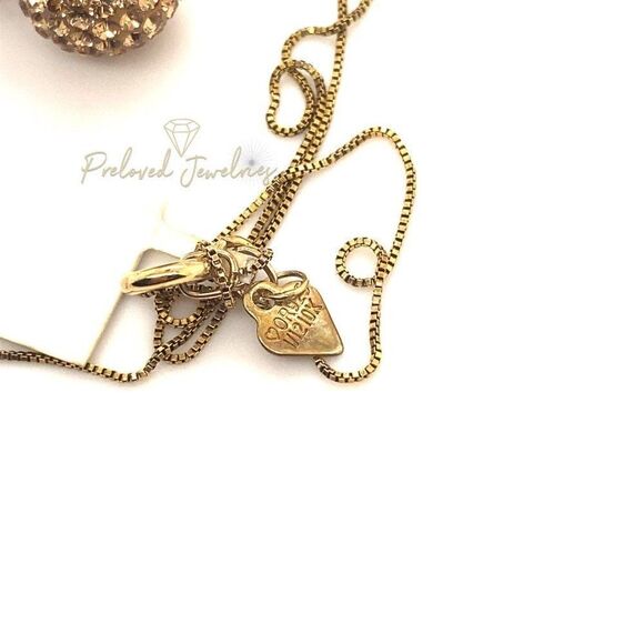 Studded Ball Drop Pendant Necklace - Picture 4 of 4